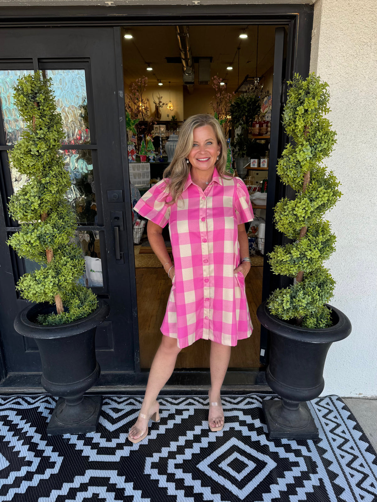 Beth Dress - Pink