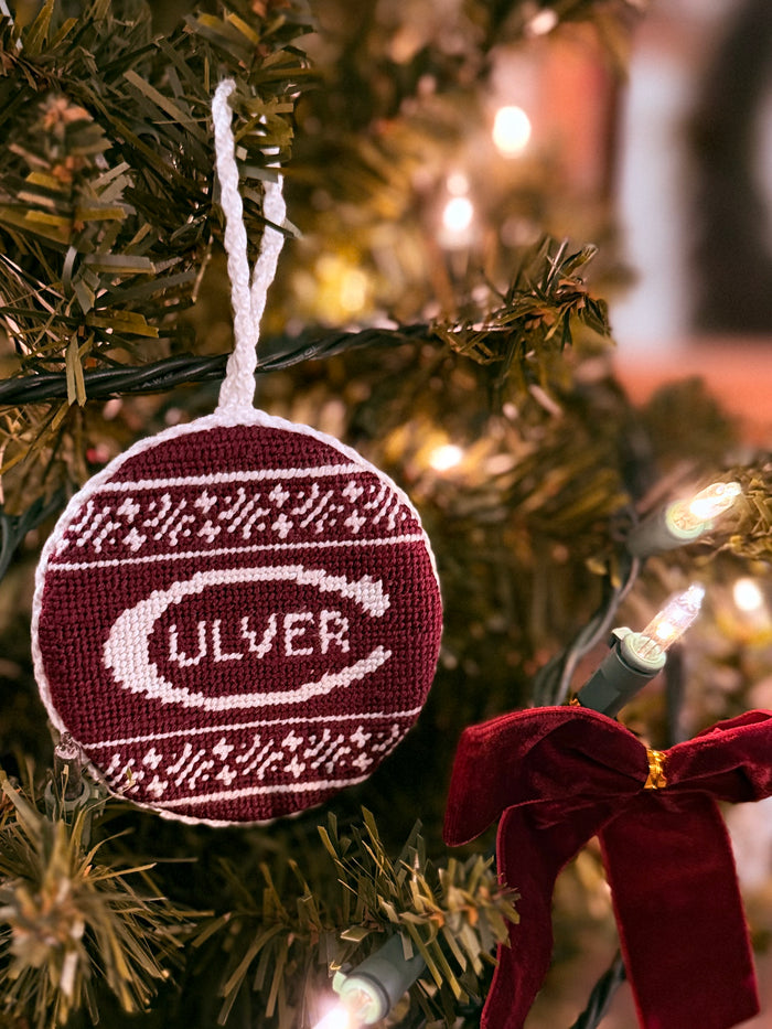 Smathers & Branson Culver Fairisle Ornament