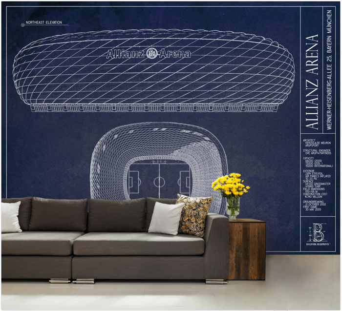 Allianz Arena Wall Mural