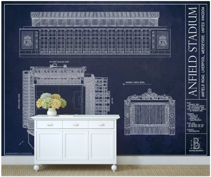 Anfield Stadium Wall Mural