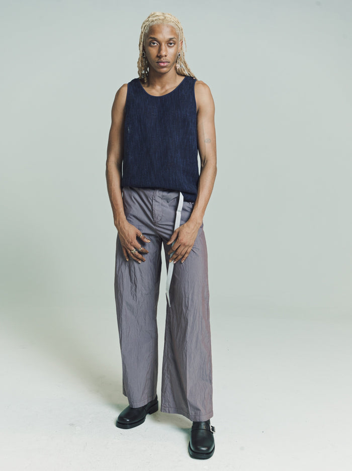 Antique Lavender Poplin Tuxedo Trouser | Our Legacy | DEPARTAMENTO