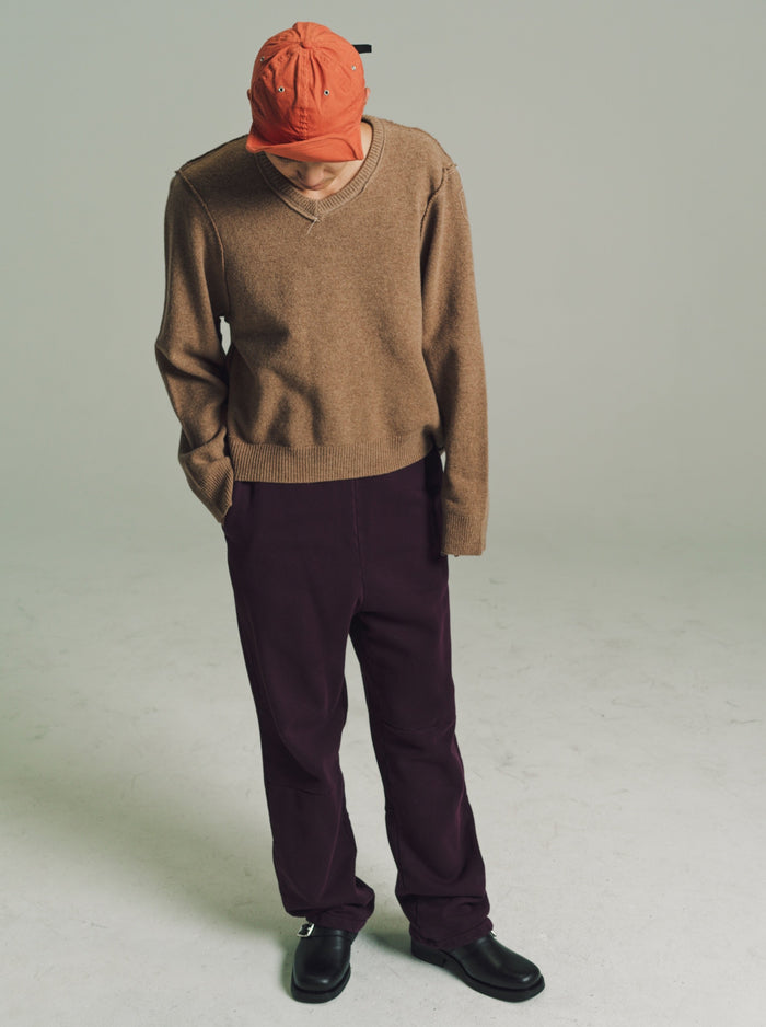Aubergine Heavy Sweatpants | Camiel Fortgens | DEPARTAMENTO