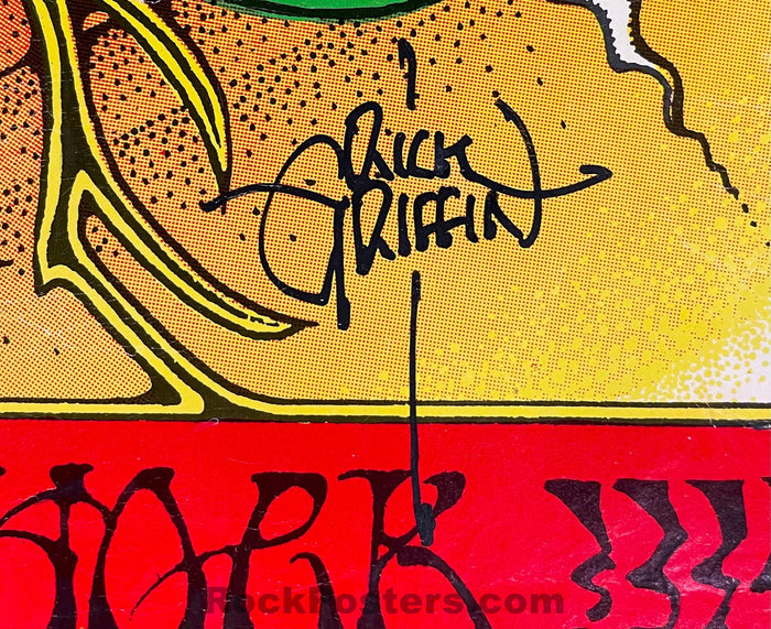 Auction - AOR 2.24 - Grateful Dead Aoxomoxoa - Rick Griffin SIGNED - 1969 Poster - Very Good