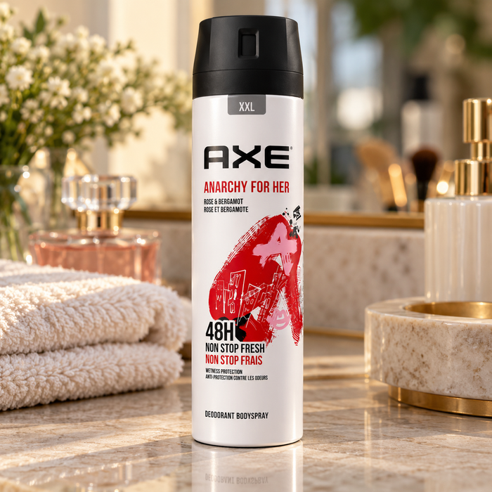 AXE Anarchy For Her - Rose & Bergamot Freshness AXE Deodorant Pinky Cosmetics