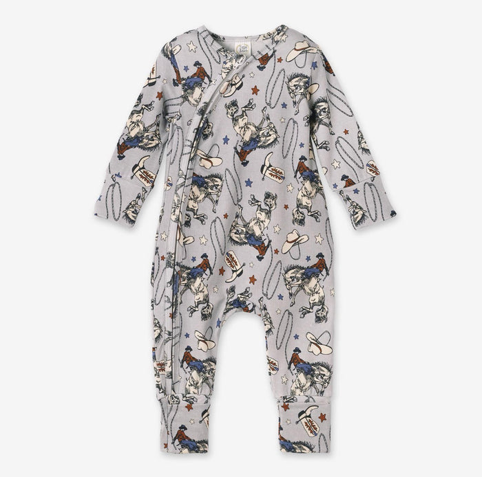 Bamboo Zipper Romper Convertible