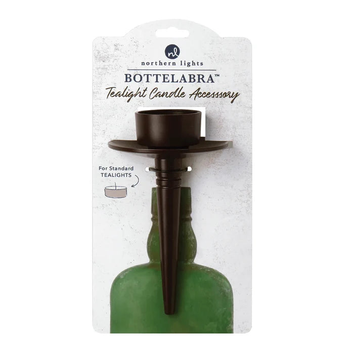 Bottleabra Bronze Tealight Bottle Candleholder