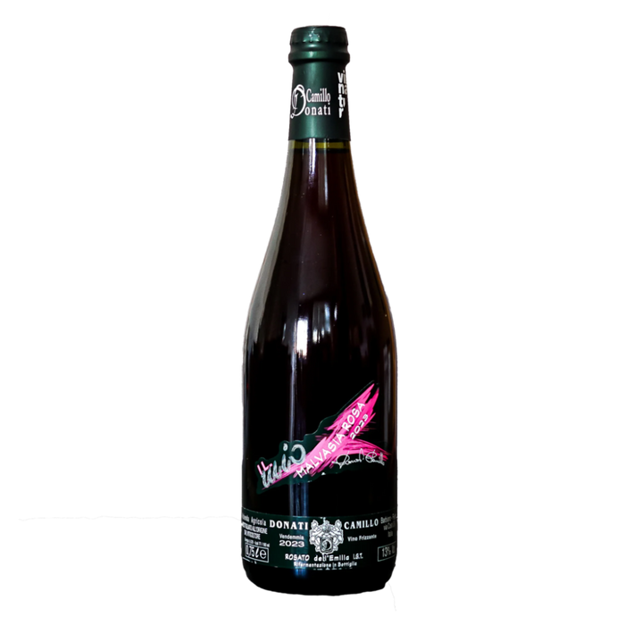 Camillo Donati Malvasia Rosa Frizzante 2023 sparkling rosé wine bottle