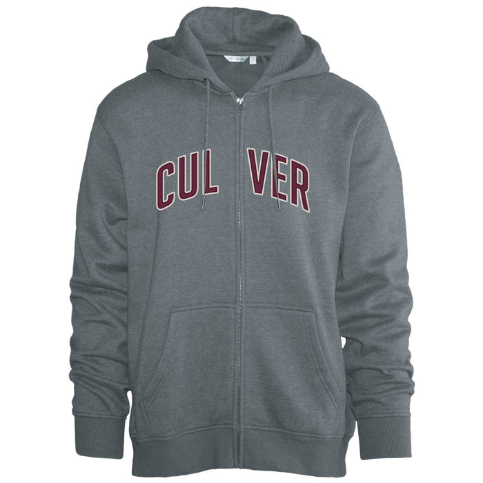Classic Everyday Full Zip Hood - Charcoal Heather
