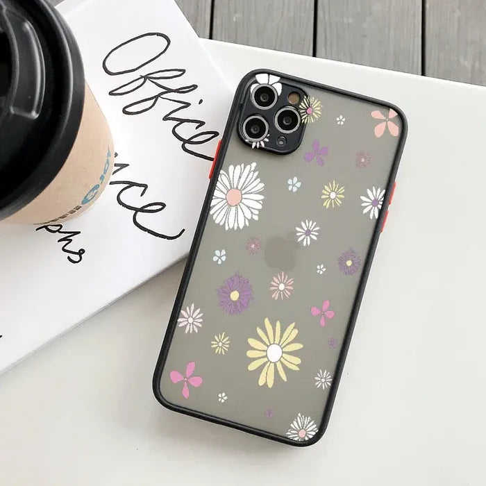 for iphone 7 or 8 / black daisy 1