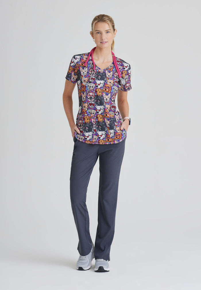 Gamma Pant - Pewter - Grey's Anatomy Scrubs