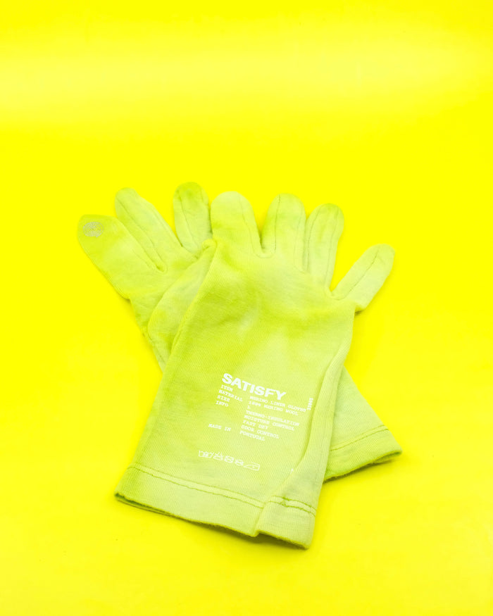 Grenoble Green Cloudmerino Liner Gloves