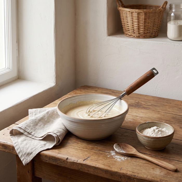 Heirloom Whisk, styled at home