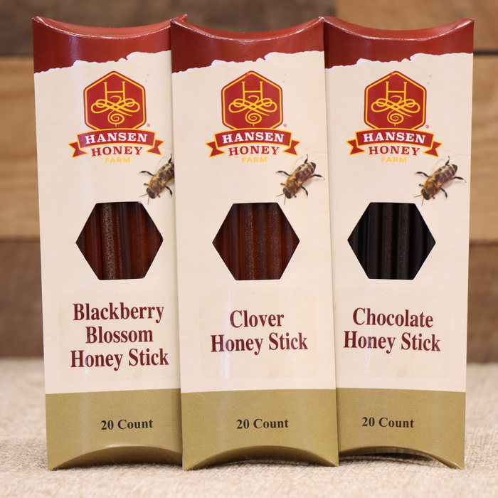 Honey Sticks - 20 Pack