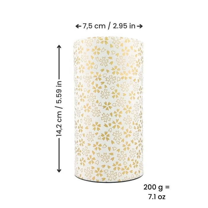 Japanese Tea Box - Sakura Gold