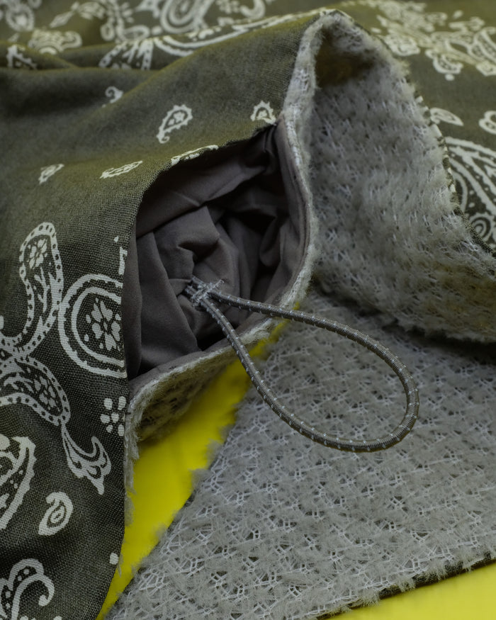 Khaki GhostFleece AD Bandana | Satisfy | DEPARTAMENTO