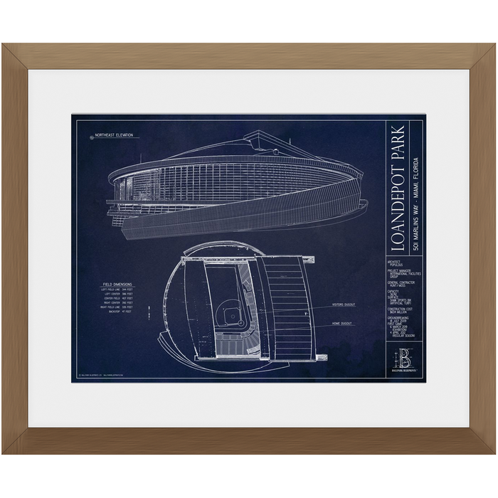 Framed Print - Small - Walnut