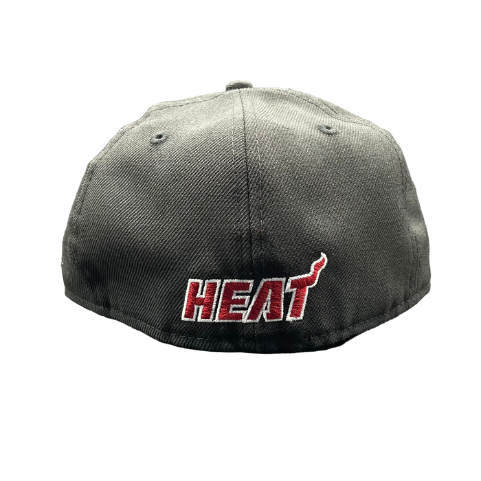 Miami Heat Black 5950 Fitted Champ Patch