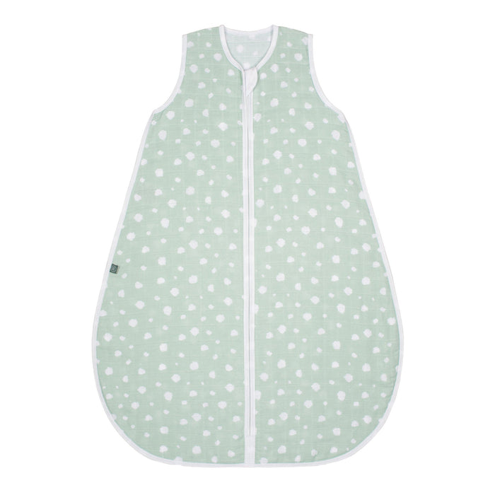 Musselin Schlafsack 0.5 TOG | Punkte Mint