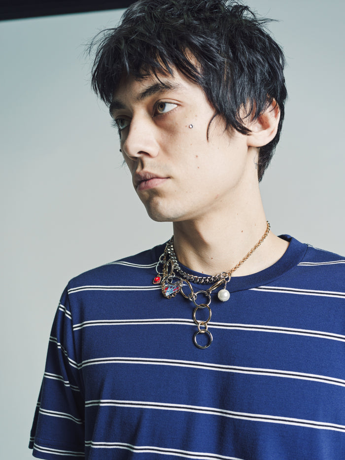 Navy Stripe T-Shirt | Marni | DEPARTAMENTO