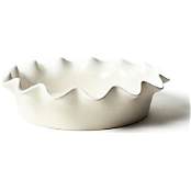 Ruffle Pie Dish 10"