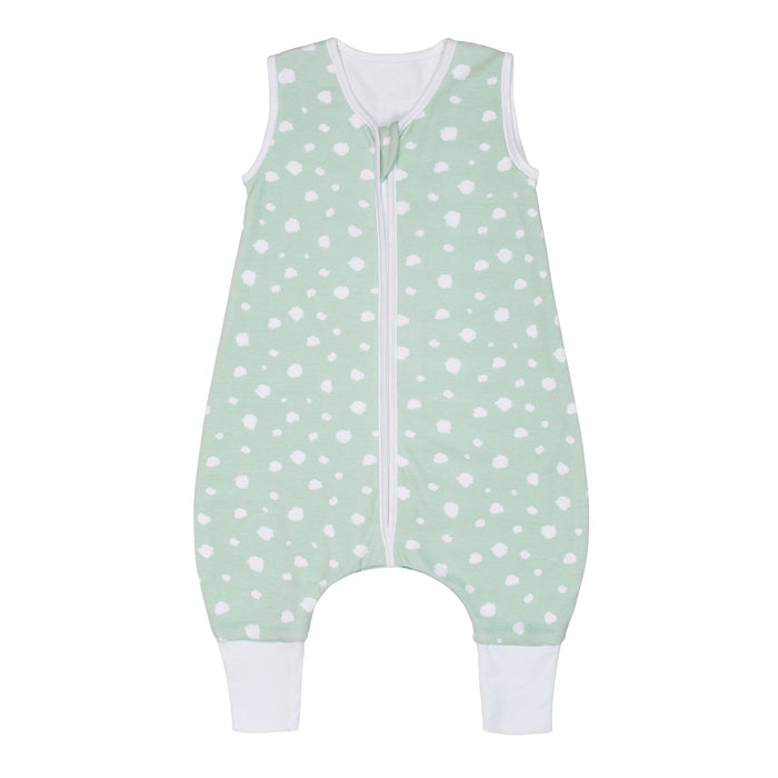 Schlafsack mit Füßen 1.0 TOG | Punkte Mint