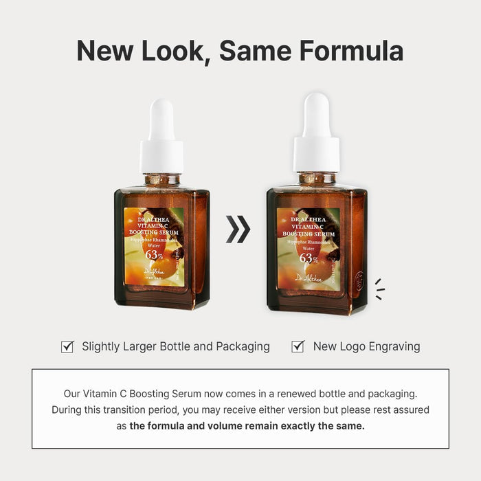 Vitamin C Boosting Serum 63% Hippophae Rhamnoides Water - Dr.Althea Dark Spot Care Dr.Althea Face Serum Pinky Cosmetics