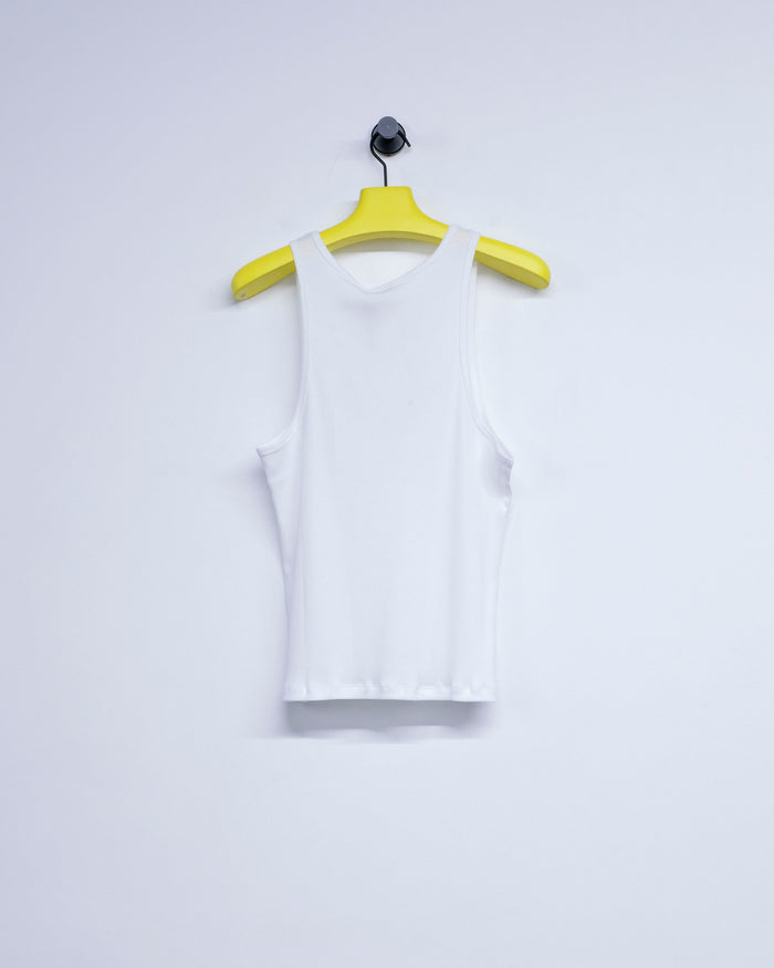 White Organic Cotton Los Niños Tank | Second/Layer | DEPARTAMENTO