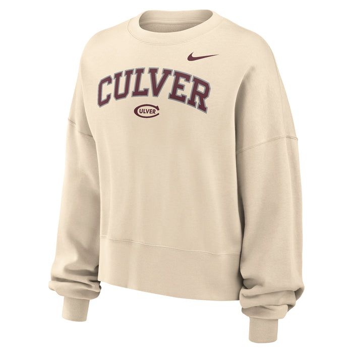 Womens Phoenix Fleece Crew - Natural