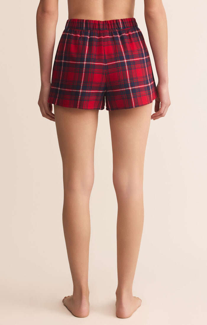 Z Supply: Boyfriend Boxer Haute Red - B Social Boutique