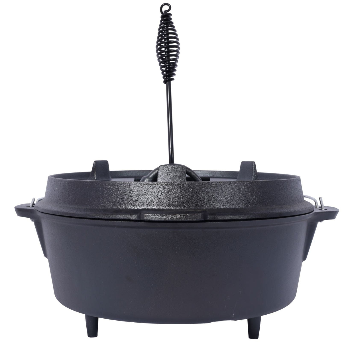 Pre-Seasoned Cast Iron Dutch Oven – Camp Cooking & Outdoor Baking
