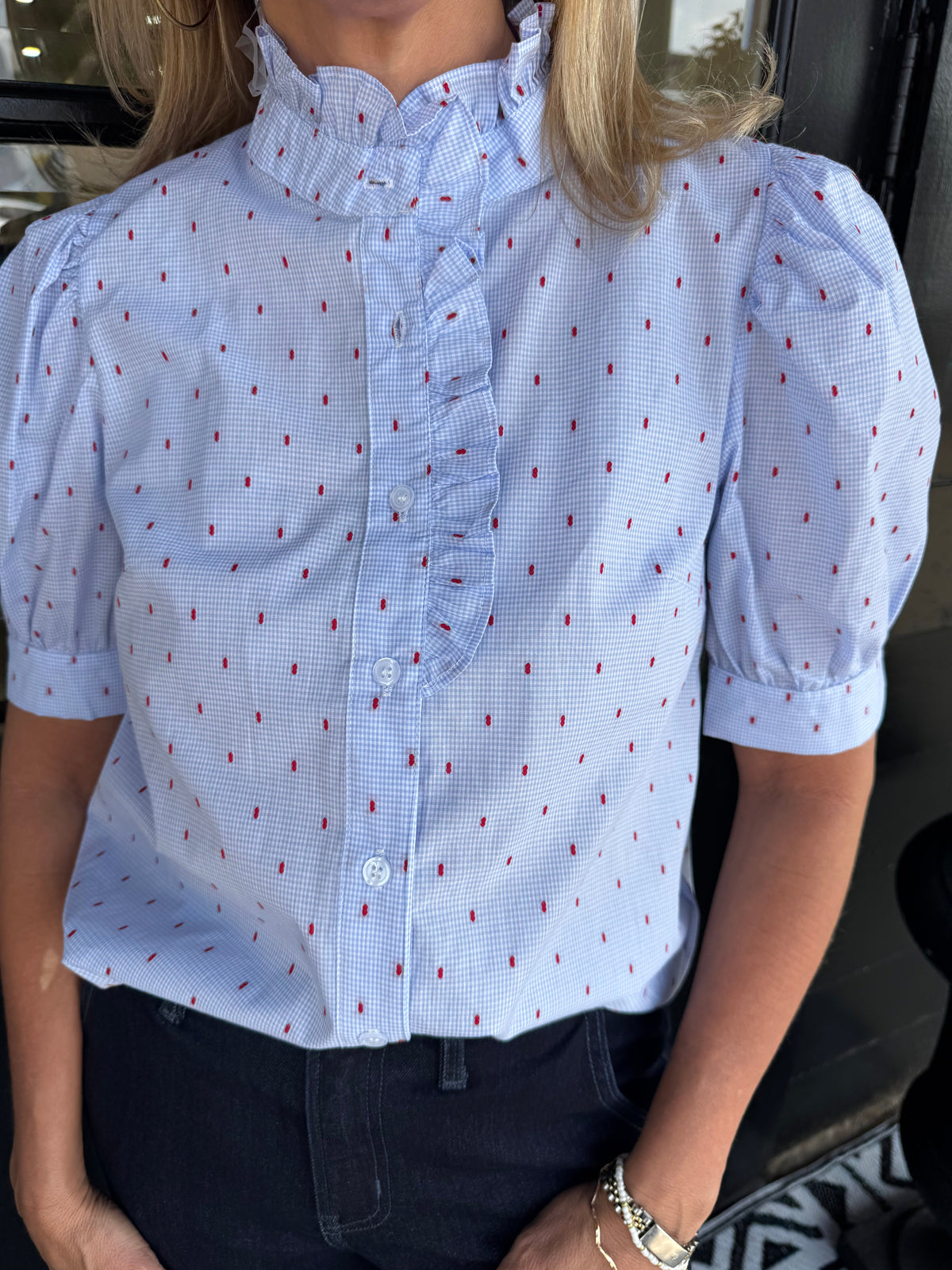 Annie Top - Chambray