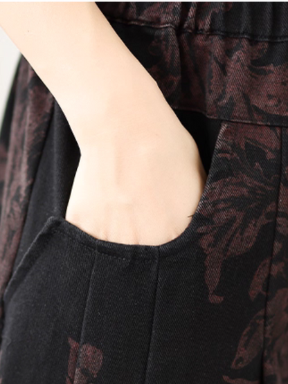 Women’s Summer Light & Stylish  Printed Loose Bottom