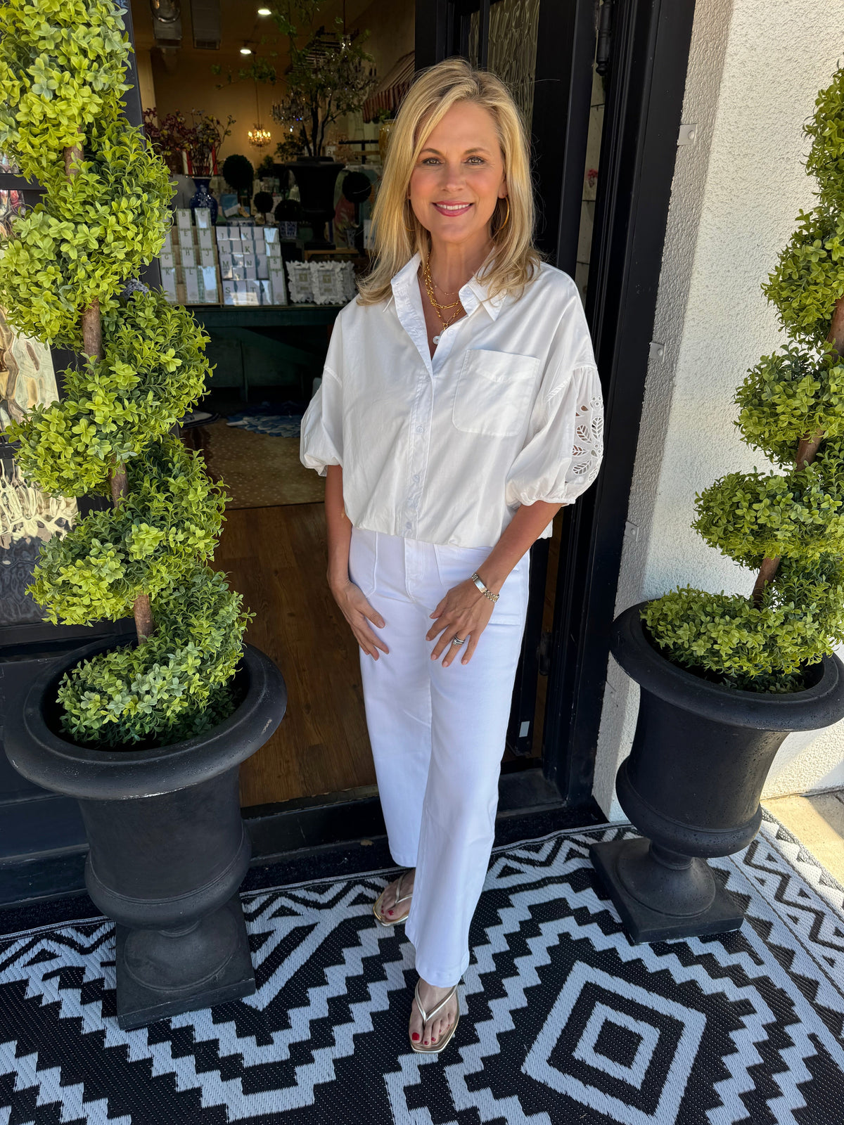 Willa Top - White