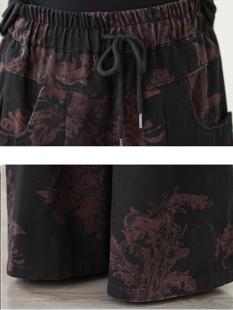 Women’s Summer Light & Stylish  Printed Loose Bottom