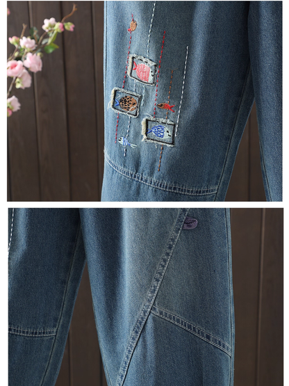 Women's Summer Printed Soft Cotton Comfort Bottom