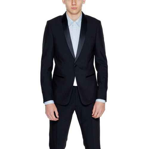 Antony Morato Black Polyester Blazer