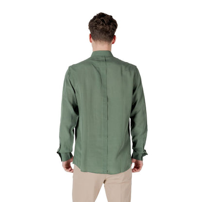 Antony Morato Bicolor Lyocell Dress Shirt