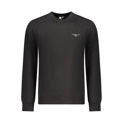 Accademia Militare Black Cotton Men Sweatshirt