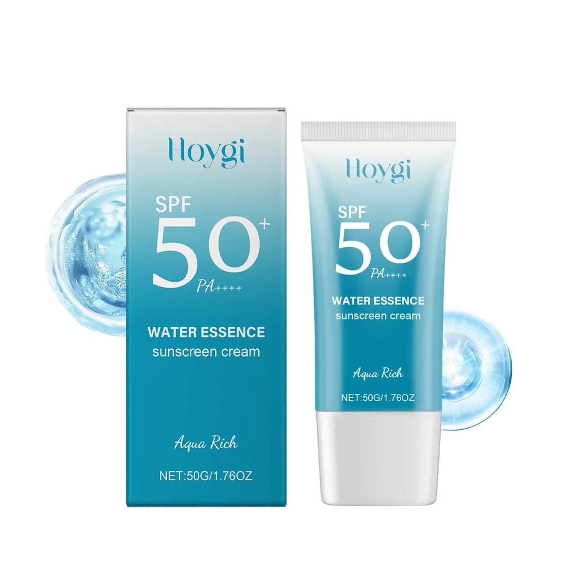 Hoygi 50g Spf50 Uv Protection Cream Refresh Sunscreen Oil Control Moisturizing Skin Care Sunburn Repair Face Sun Block Cream