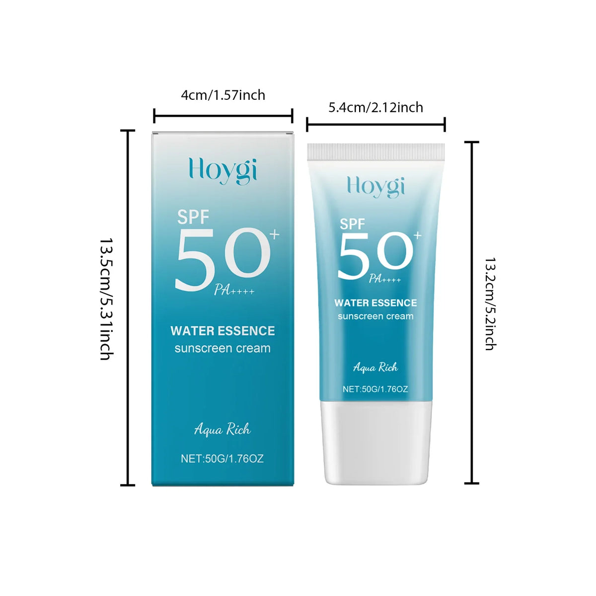 Hoygi 50g Spf50 Uv Protection Cream Refresh Sunscreen Oil Control Moisturizing Skin Care Sunburn Repair Face Sun Block Cream