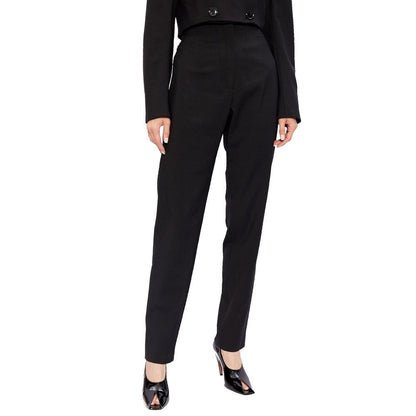 Alaïa Black Elastane Dress Pants