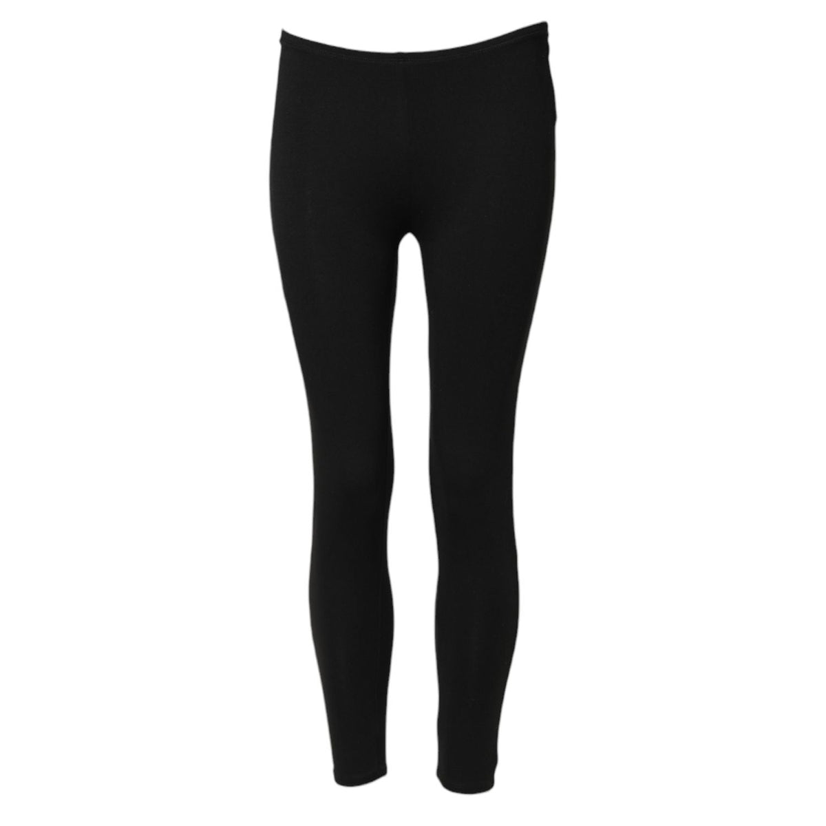 Alpha Massimo Rebecchi Black Skinny Mid Waist Leggings Cropped Trouser Pants