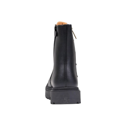 Alviero Martini Prima Classe Black Polyethylene Lace-Up Boots