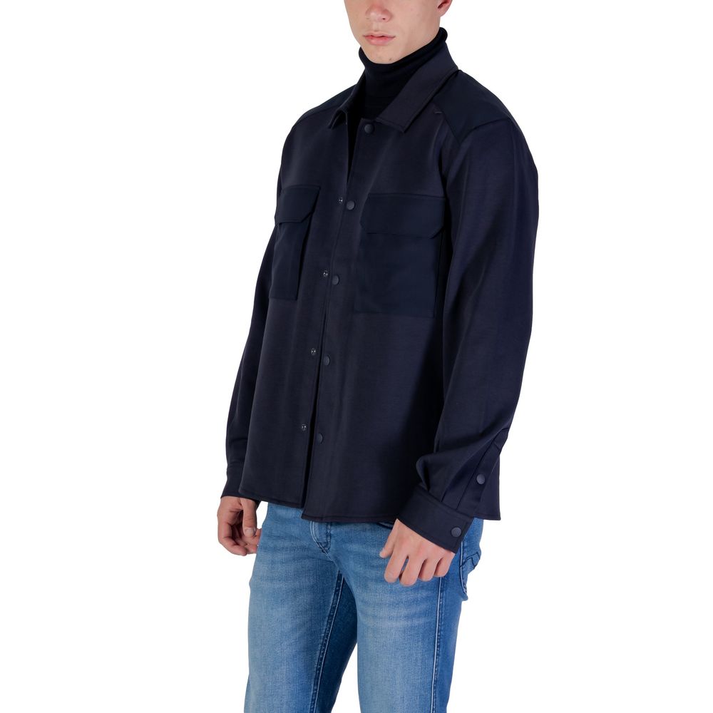 Antony Morato Blue Cotton Shirt
