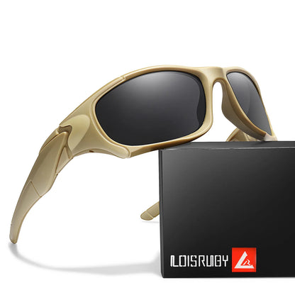 Polarized Fishing Sunglasses for Men Women Classic Camouflage Shades with UV Protection for Outdoor Driving Cycling Hiking