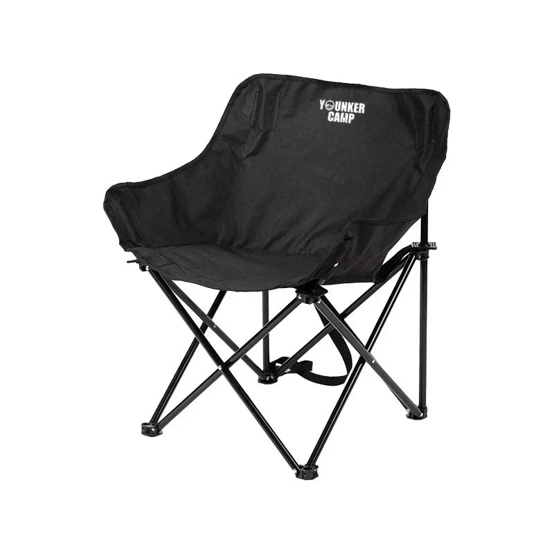 Outdoor Folding Moon Chair Portable Chair Camping Chair Picnic Gear Fishing Small Horse Stool Student Sketching