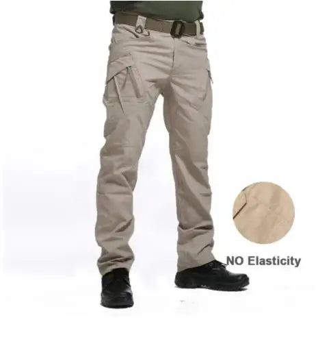 New Tactical Work Pants Men Outdoor Cargo Trousers Multi-pocket Waterproof Pant Autumn Spring Outdoor Workwear Hiking Trousers