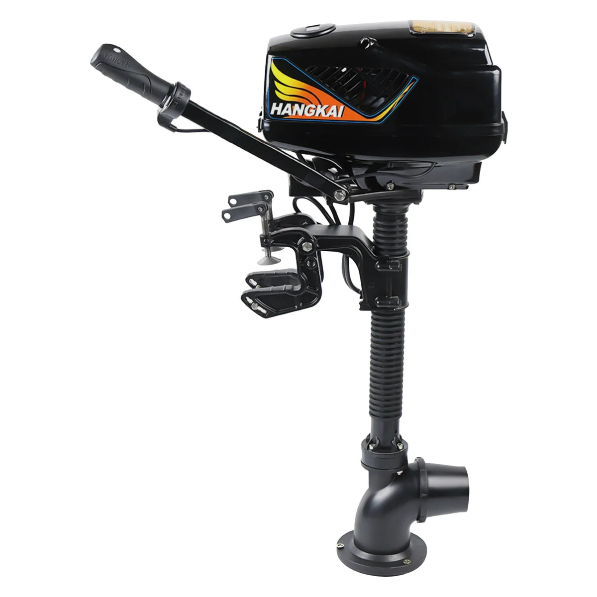 48V 1000W Electric Outboard Motor 1HP Brushless Boat Engine Jet Pump Short Shaft for Inflatable Fishing Boats