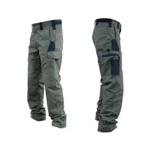 New Tactical Work Pants Men Outdoor Cargo Trousers Multi-pocket Waterproof Pant Autumn Spring Outdoor Workwear Hiking Trousers