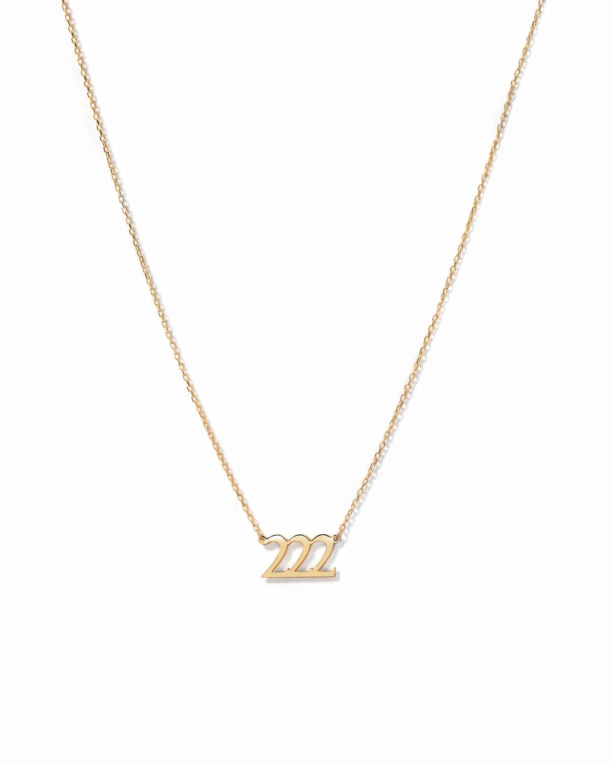 Angel Number Custom Necklace